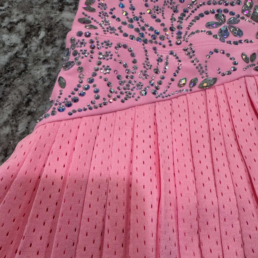 Rebel Athletics Crystal Couture YM. Pink - Picture 6 of 16